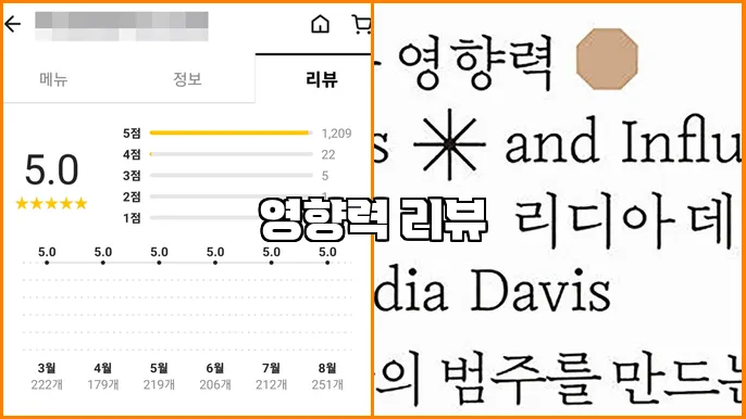 영향력 리뷰