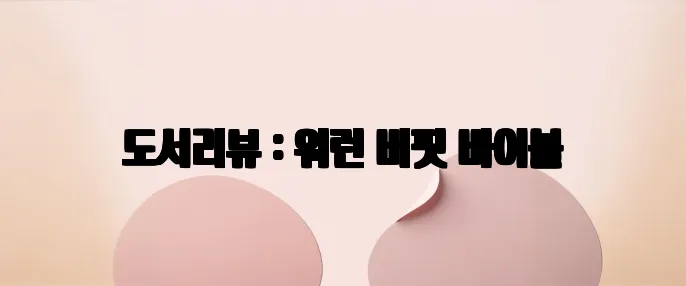 도서리뷰 : 워런 버핏 바이블